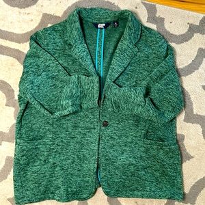 ☘️Lands’ End sweatshirt type blazer☘️
